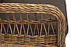 "Цесена" кресло плетеное из искусственного ротанга, цвет соломенный, фото 9