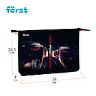 Папка для тетрадей 1 отделение, А4 Först "Faster", 340*245*40мм, пластик, на молнии, фото 3