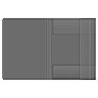 Папка на резинке Berlingo "No Secret" А4, 600мкм, полупрозрачная черная, фото 2