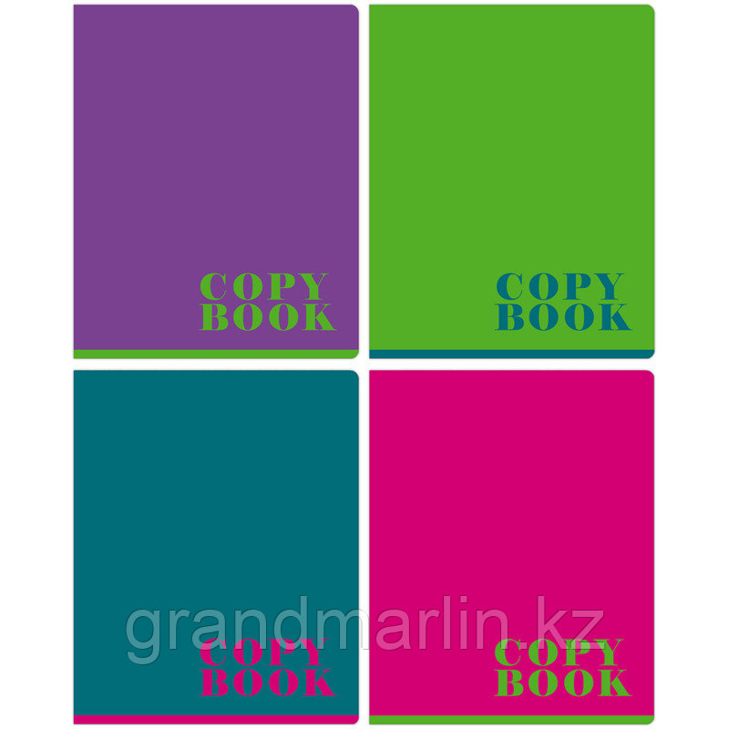 Тетрадь 48л., А5, клетка BG "Monocolor", эконом, фото 1