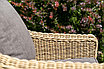 "Кон Панна" лаунж-зона из искусственного ротанга, цвет соломенный, фото 10