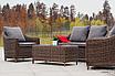 "Кон Панна" лаунж-зона из искусственного ротанга, цвет коричневый, фото 9