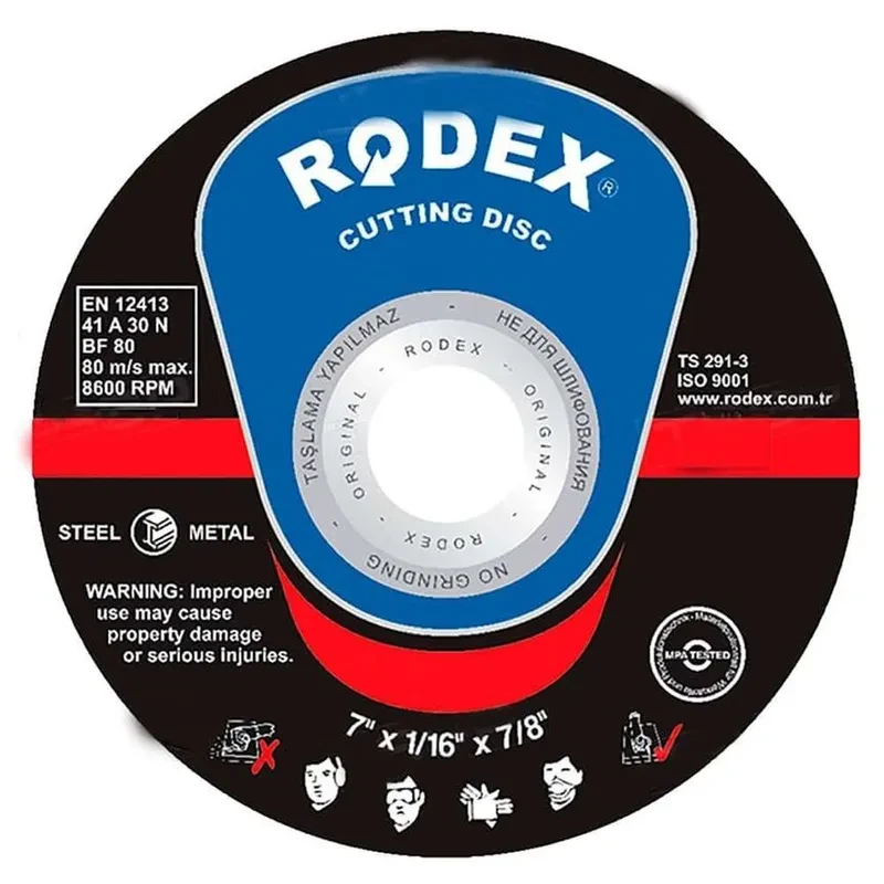 Диск отрезной по металлу Rodex SRM16230, 230х1.6х22 мм (id 117408476 ...