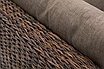 "Лунго" модуль диванный угловой с подушками, цвет коричневый (гиацинт), фото 6
