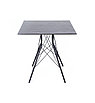 "Конте" интерьерный стол из HPL 63x63см, цвет "серый гранит", фото 2
