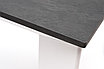 "Венето" обеденный стол из HPL 90х90см, цвет "серый гранит", каркас белый, фото 3