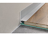 Микроплинтус L mini серебро, фото 2
