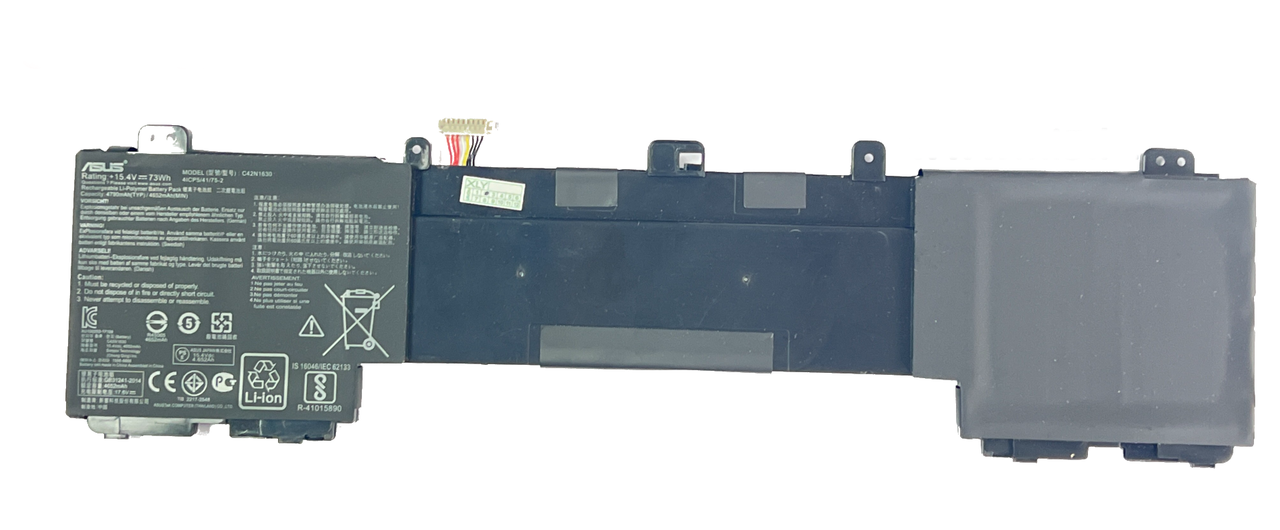 Аккумулятор для ноутбука Asus ZenBook Pro UX550 C42N1630 15.4V 73Wh 4790mAh org, фото 1