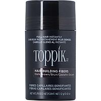 Загуститель Toppik 12 г. (Оригинал) (Темно-коричневый)(Оригинал черная или фиолетовая упаковка)