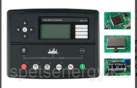 Deep Sea Electronics 7320 Автоматический контроллер генератора с подогревом при сбое в сети