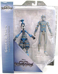 Diamond Select "Kingdom Hearts " Гуфи и Трон (Space Paranoids)