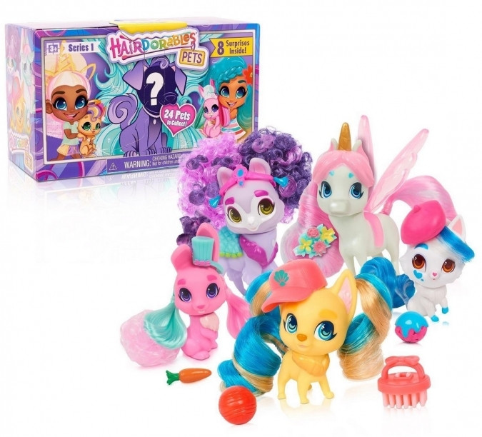 Hairdorables Питомец-сюрприз с аксессуарами, Хэрдораблс, фото 1