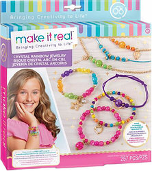 Make It Real Набор для создания Шарм- браслетов Хрустальная радуга