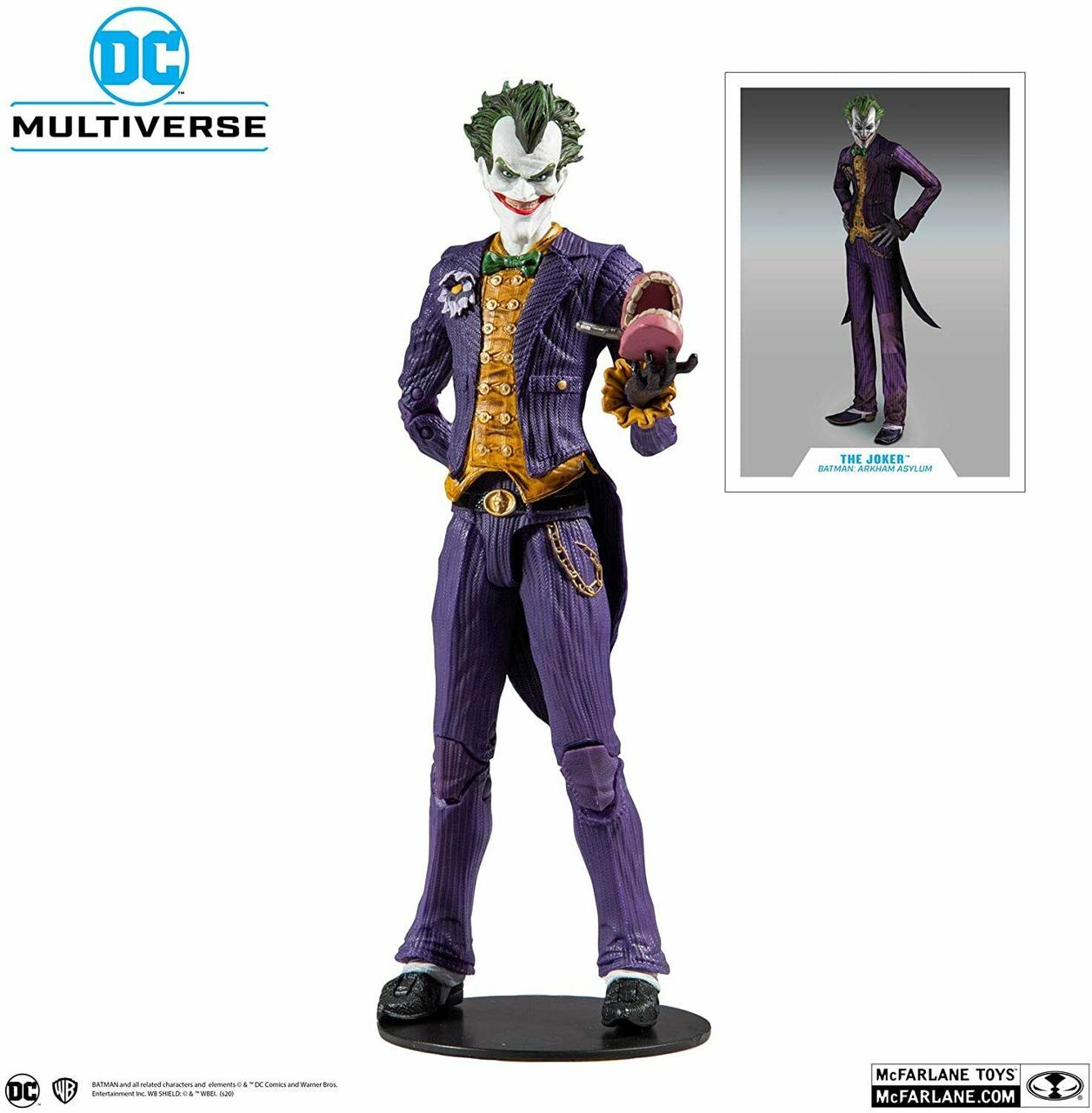 McFarlane "Мультивселенная DC" Фигурка Джокер, Batman: Arkham Asylum