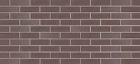 Плитка клинкерная Terramatic Koro Brown 2201, 240х71х14 мм, коричневая, короед