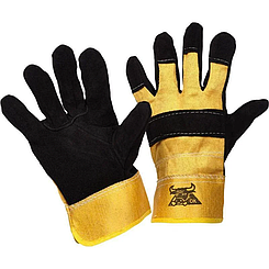 ПЕРЧАТКИ СПИЛКОВЫЕ КОМБИНИРОВАННЫЕ