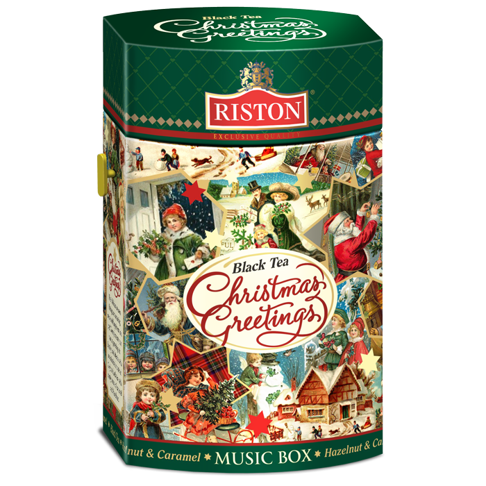 Чай черный Riston CHRISTMAS GREETINGS 125г.