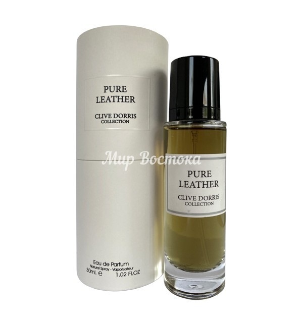 Парфюмерная вода Pure Leather Clive Dorris Fragrance World (30 мл, ОАЭ), фото 1