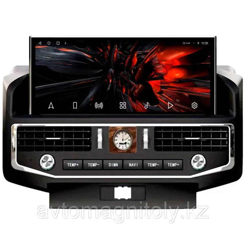 Магнитола CarMedia для TOYOTA LAND CRUISER 200 2007-2015 в стиле "Lexus" Полная