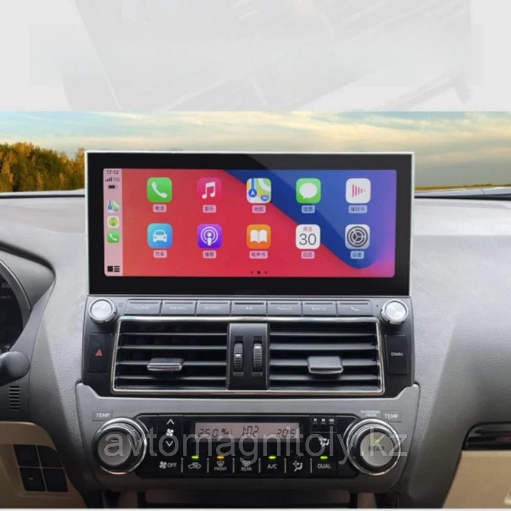 Магнитола CarMedia для TOYOTA LAND CRUISER PRADO 150 2014-2017 в стиле "Lexus"