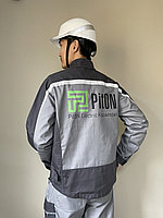 Нанесение логотипов на спец одежду