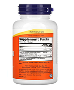 NOW Foods, касторовое масло, 650 мг, 120 мягких таблеток, фото 2