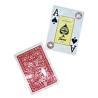 Карты для покера красные Fournie
