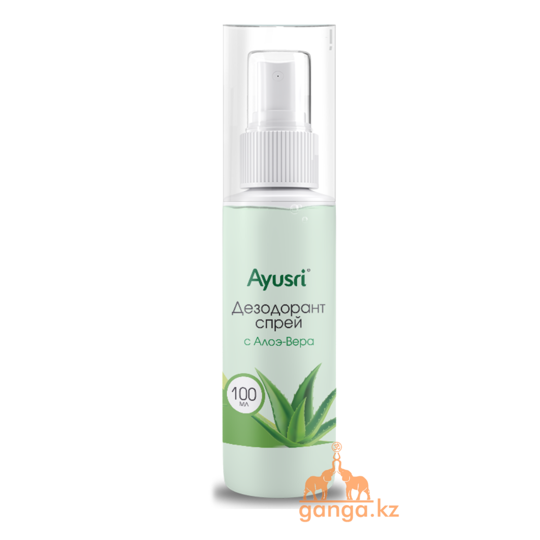 Дезодорант-спрей с Алое AYUSRI, 100 мл