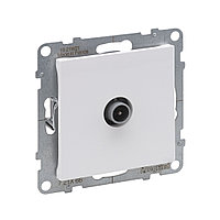 Розетка TV оконечная Suno 10дБ 0-862 МГц Белый