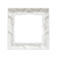Рамка декор. универсальная 1-постовая Suno Белый