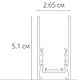 Магнитный шинопровод Arte Lamp LINEA-ACCESSORIES - фото 2 - id-p117421916