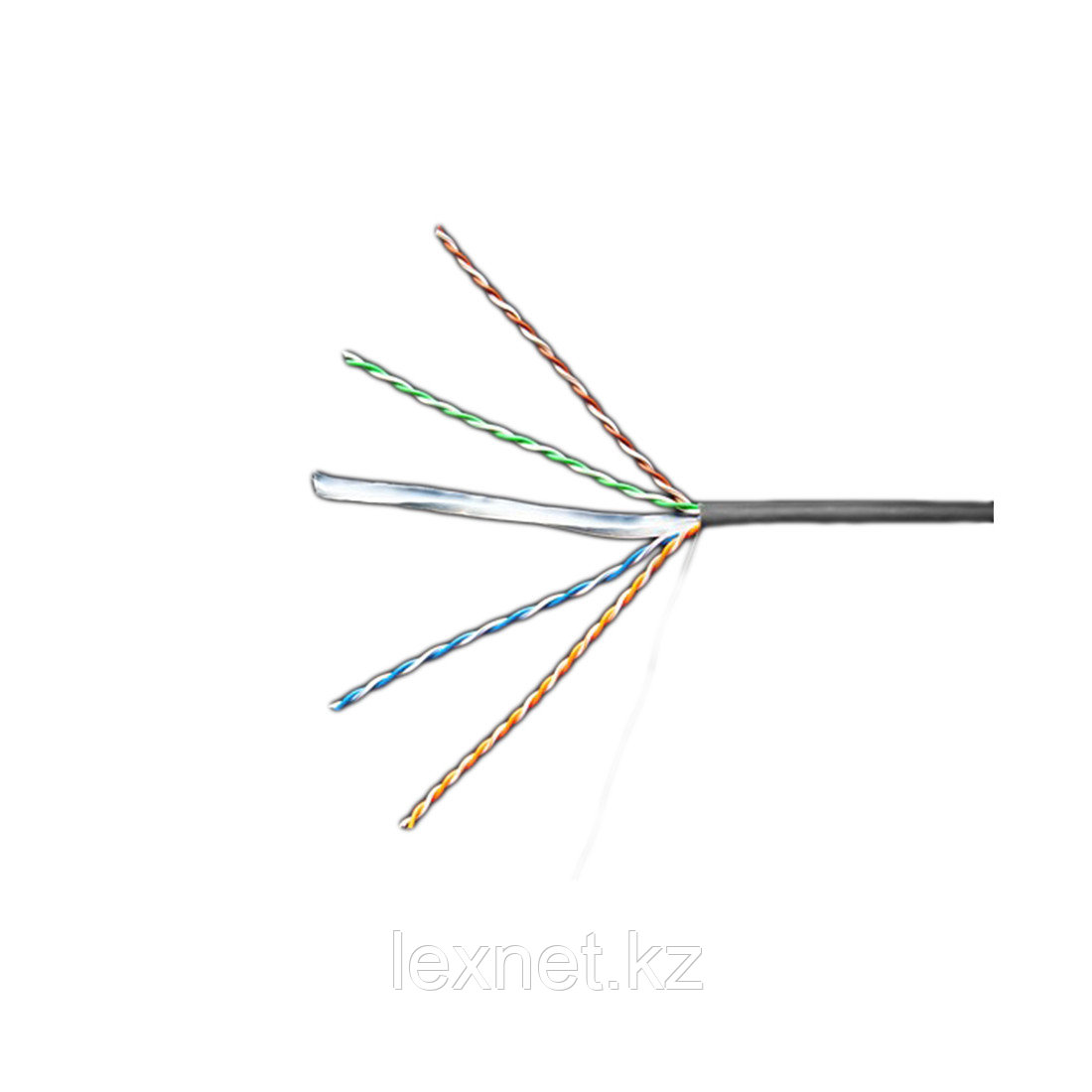 КСВПП -6 Кабель UTP 6 кат PЕ, для наружной прокладки 4*2*0,574/ 305м/б
