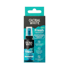 Global White Спрей освежающий для полости рта Global White Fresh