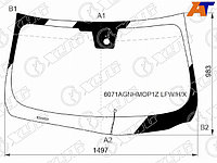 Стекло лобовое (Обогрев щеток/ Камера/ Датчик дождя) Infiniti M25 10-14 / M35 10-13 / M37 10-14 / M4
