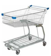 Тележка покупательская STM, 125 л