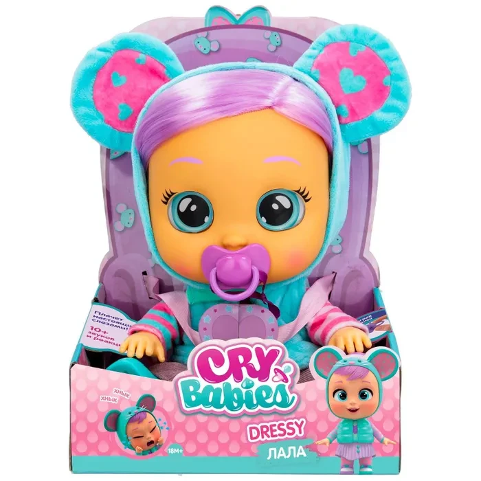 Кукла Cry Babies Dressy Лала интерактивная 40888