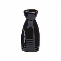 Бутылка для саке 100 мл, (в упак 8 шт) черная керамика арт.8076(BLK)