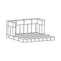 Комплект кирпичей (46 штук) ARGENTINA