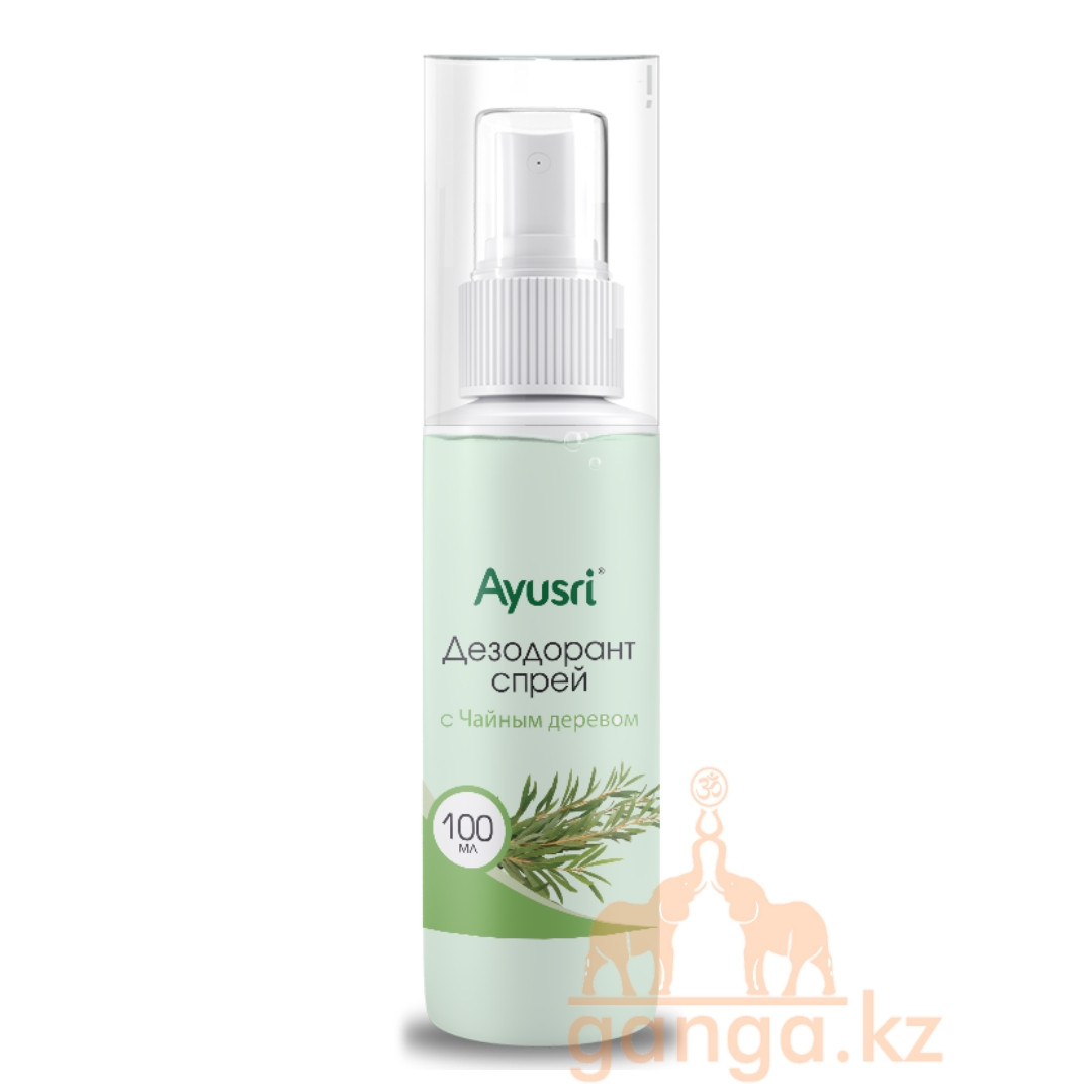 Дезодорант-спрей с чайным деревом AYUSRI, 100 мл