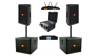 Комплект музыкальной аппаратуры на 1600ватт