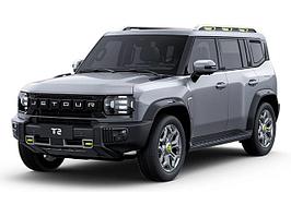 Накладки на пороги и на задний бампер Jetour T2