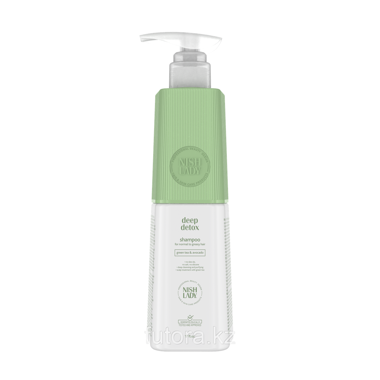 Шампунь для нормальных и жирных волос "NISHLADY Deep Detox Shampoo".