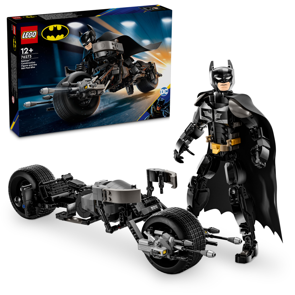 Lego Супер Герои Сборная фигурка Бэтмена и бэтпод