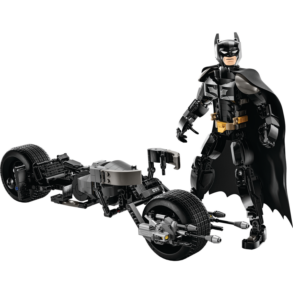 Lego Супер Герои Сборная фигурка Бэтмена и бэтпод
