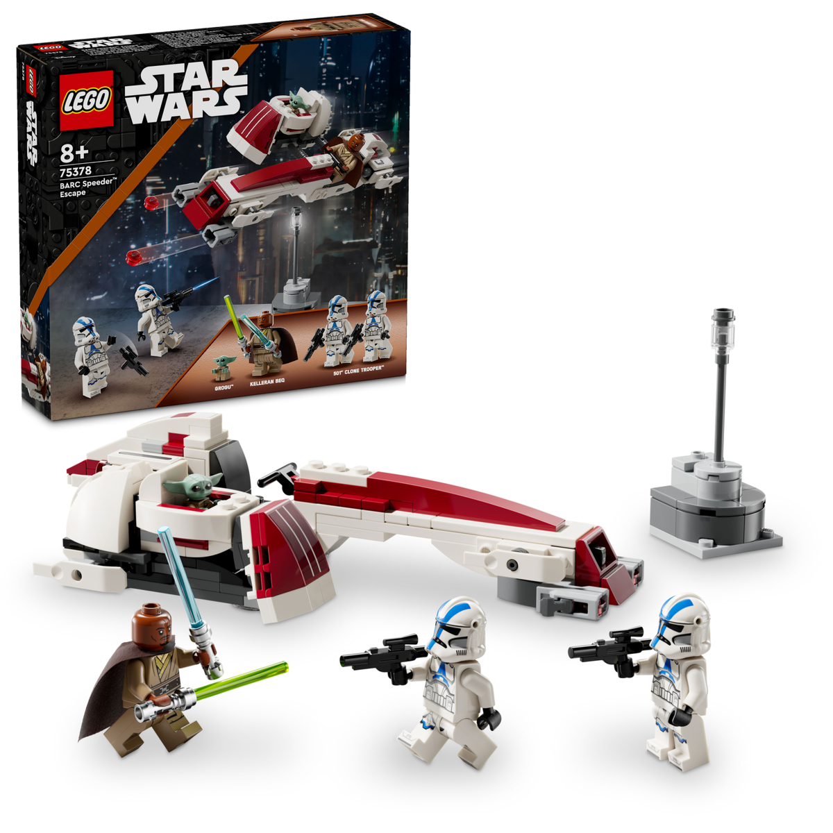 Lego Звездные войны Побег на BARC Speeder