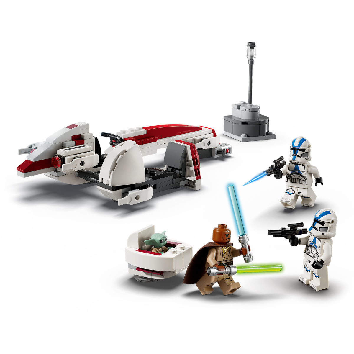 Lego Звездные войны Побег на BARC Speeder