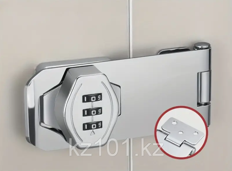 Механический кодовый замок Door Lock Code "Серебристый"