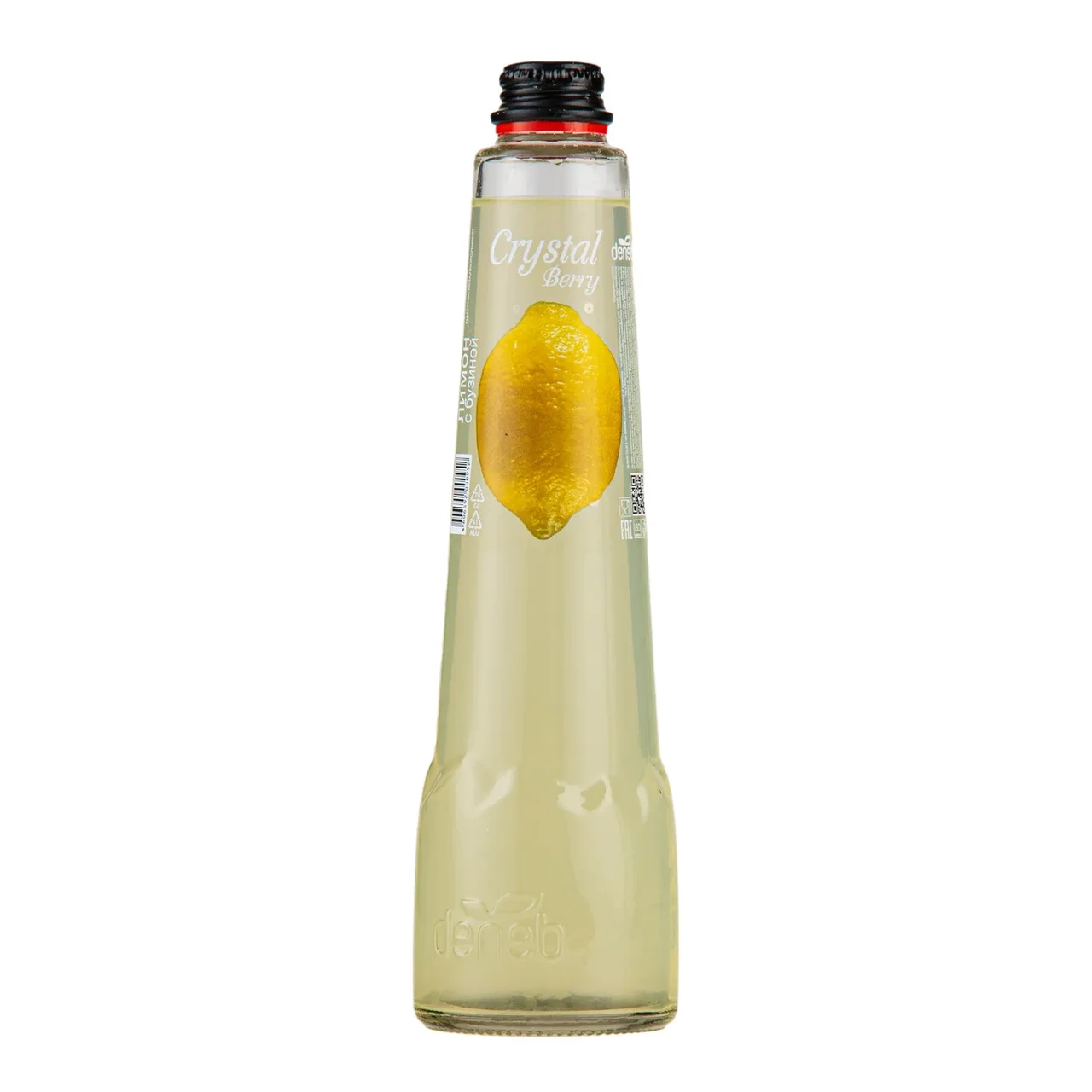 Лимонад Deneb Crystal Berry Лимон с бузиной, фото 1