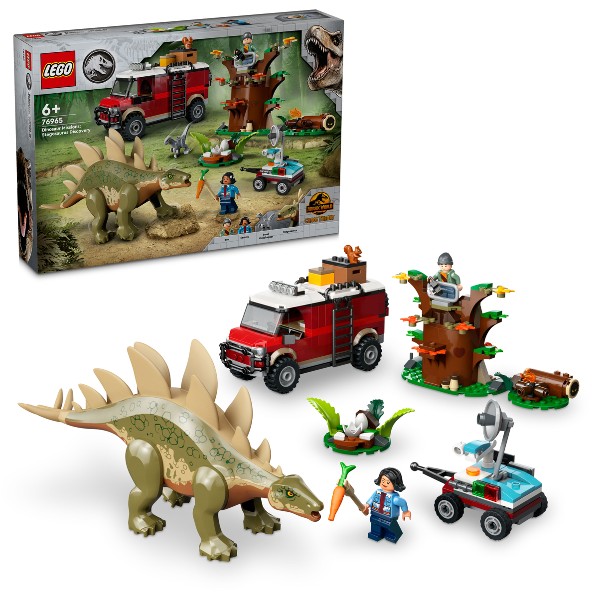 Lego Jurassic World Истории динозавров: поиск стегозавра
