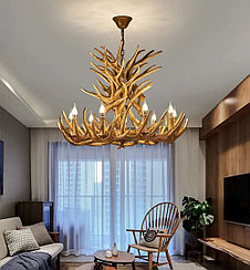 Люстра из рогов